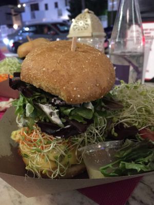 Returned this year for an Artichikn burger, and it rocked at Plant Theory in Miami