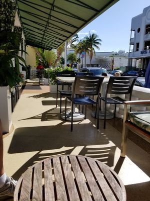 Front porch at Plant Theory in Miami