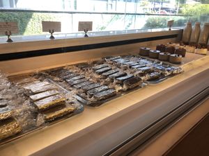 Various energy bars at Yi in Athens