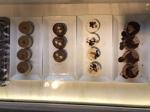 Some Raw cakes  at Yi in Athens