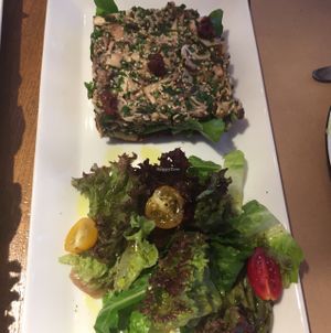 Tarte aux champignons  at Yi in Athens