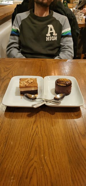 Desserts at Yi in Athens