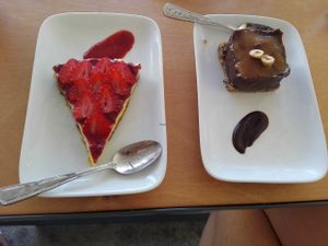 Nutritious sweets at Yi in Athens