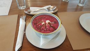 soup (best ever) at Yi in Athens