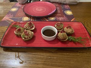 Stuffed figs  at Yi in Athens