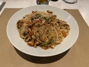 Asian pasta  at Yi in Athens