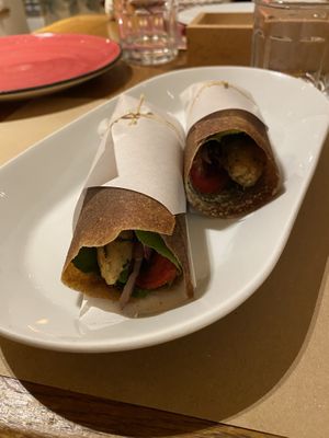 Lebanese wraps  at Yi in Athens
