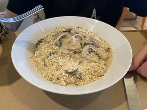 Carbonara pasta  at Yi in Athens