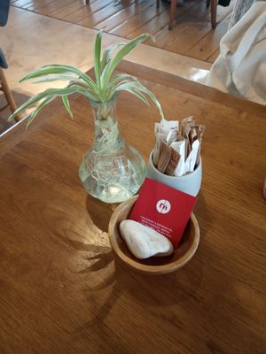 Small detail from our table at Yi in Athens