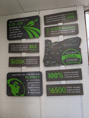 A little about the co op at First Alternative Co-op North Store in Corvallis