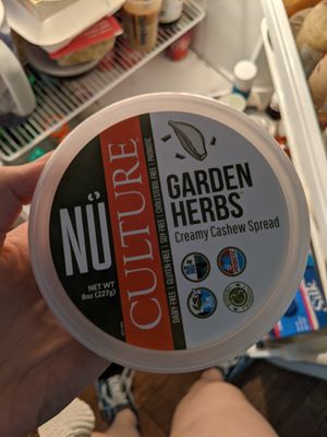 Vegan cashew cheese spread (other flavors available too) at First Alternative Co-op North Store in Corvallis