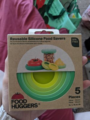 Reusable kitchen items like these silicone produce savers at First Alternative Co-op North Store in Corvallis