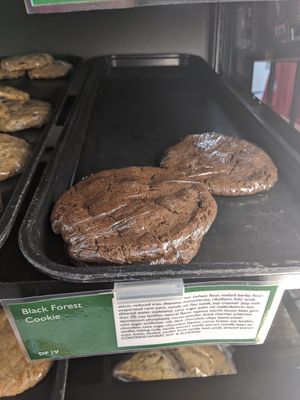 Vegan chocolate cookies at First Alternative Co-op North Store in Corvallis