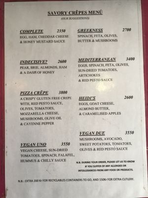 vegan options  at Eldur og Is - Fire and Ice in Reykjavik