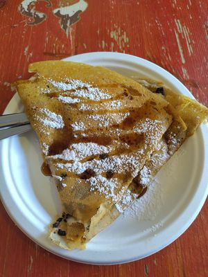 Crêpe at Eldur og Is - Fire and Ice in Reykjavik