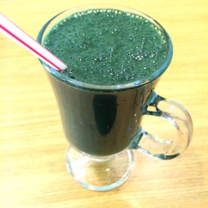 Smoothie at Mennyorszag Szive in Budapest