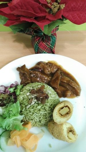 Christmas lunch at Mennyorszag Szive in Budapest