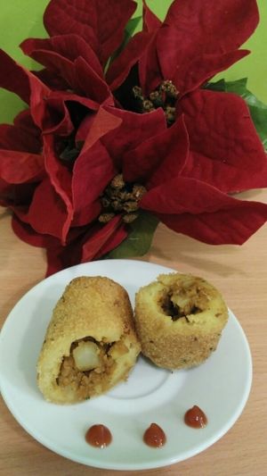 corn rolls at Mennyorszag Szive in Budapest