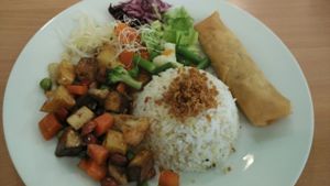 veganmeals at Mennyorszag Szive in Budapest