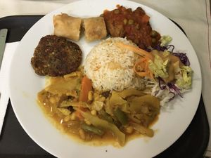 Medium menu at Mennyorszag Szive in Budapest