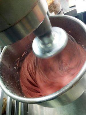 The Hipsterberry Glaze - blueberries, blackberries and lavender at Guru Donuts in Boise