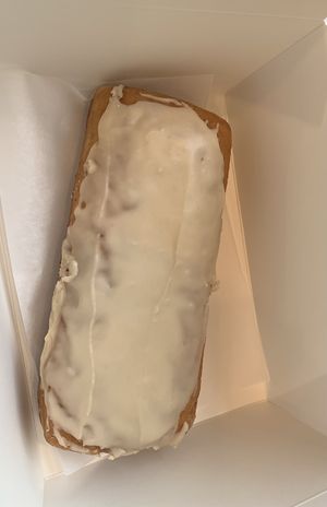 Maple flavored (vegan)   at Guru Donuts in Boise