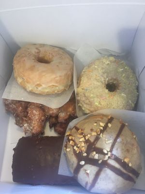 All the vegan things!  at Guru Donuts in Boise