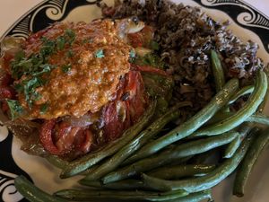 Stuffed mushroom   at El Tovar & The Side Room in Grand Canyon Village