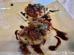 Bruschetta  at El Tovar & The Side Room in Grand Canyon Village