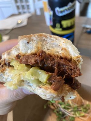 Slider interior  at Millie's Living Cafe in Lynchburg