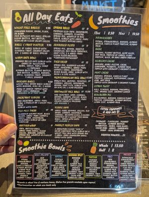 Food at Millie's Living Cafe in Lynchburg