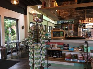 Inside at Millie's Living Cafe in Lynchburg