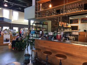 Counter at Millie's Living Cafe in Lynchburg