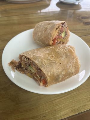 Burrito vegano   at Urban Farm Cafe in San Isidro De El General