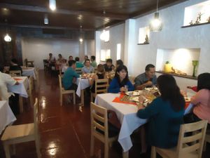 our dining area  at Planet Vegis - Emilio Osmena in Cebu