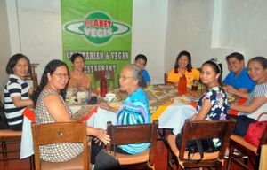 only happy faces @PlanetVegis at Planet Vegis - Emilio Osmena in Cebu