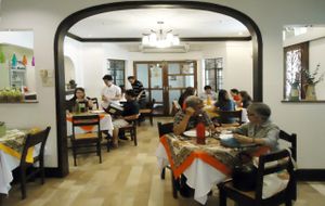 Dinning area 1 at Planet Vegis - Emilio Osmena in Cebu