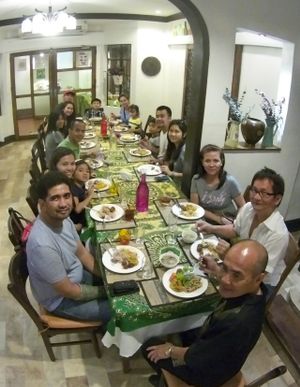 The Adventist family at Planet Vegis - Emilio Osmena in Cebu
