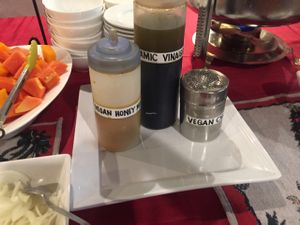 vegan dressing at Planet Vegis - Emilio Osmena in Cebu