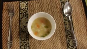 corn soup at Planet Vegis - Emilio Osmena in Cebu