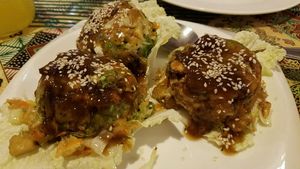 vegetable fooyam at Planet Vegis - Emilio Osmena in Cebu