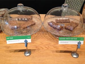 Oat bars! at JuiceBrothers - Van Woustraat in Amsterdam