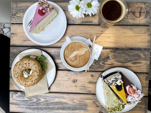 breakfast at Cafe Neundrei in Berlin