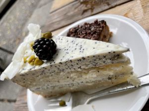cake at Cafe Neundrei in Berlin