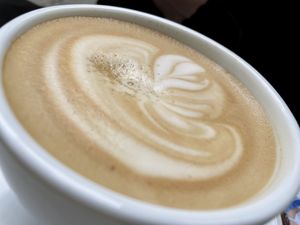 coffee at Cafe Neundrei in Berlin