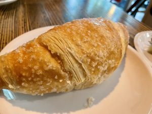 apricot croissant at Cafe Neundrei in Berlin