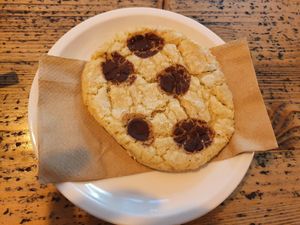 Chocolate Chip Cookie  #Veganuary at Cafe Neundrei in Berlin