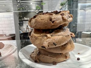 xmas cookies  at Cafe Neundrei in Berlin