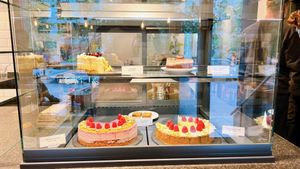   at Cafe Neundrei in Berlin