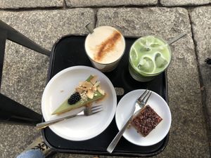   at Cafe Neundrei in Berlin